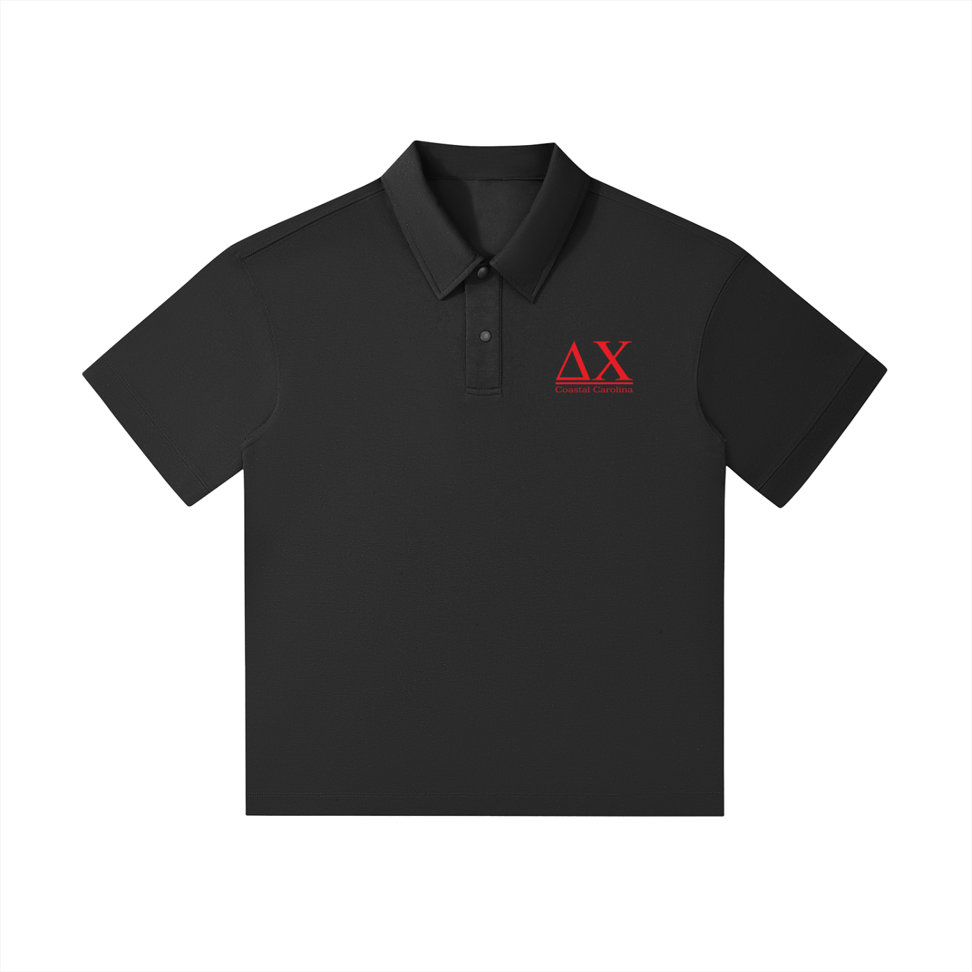 DChi Black/Red Polo
